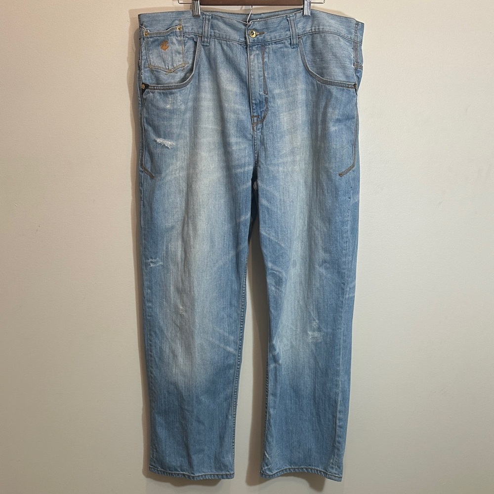 Rocawear Light Blue Relaxed Men Jeans